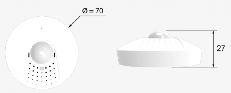 cảm biến phát hiện chuyển động zigbee 2