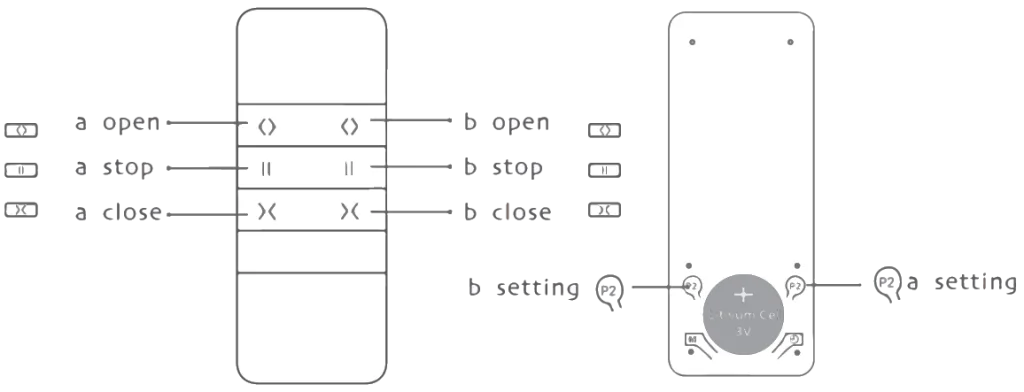 cài đặt động cơ rèm DT99LM 6