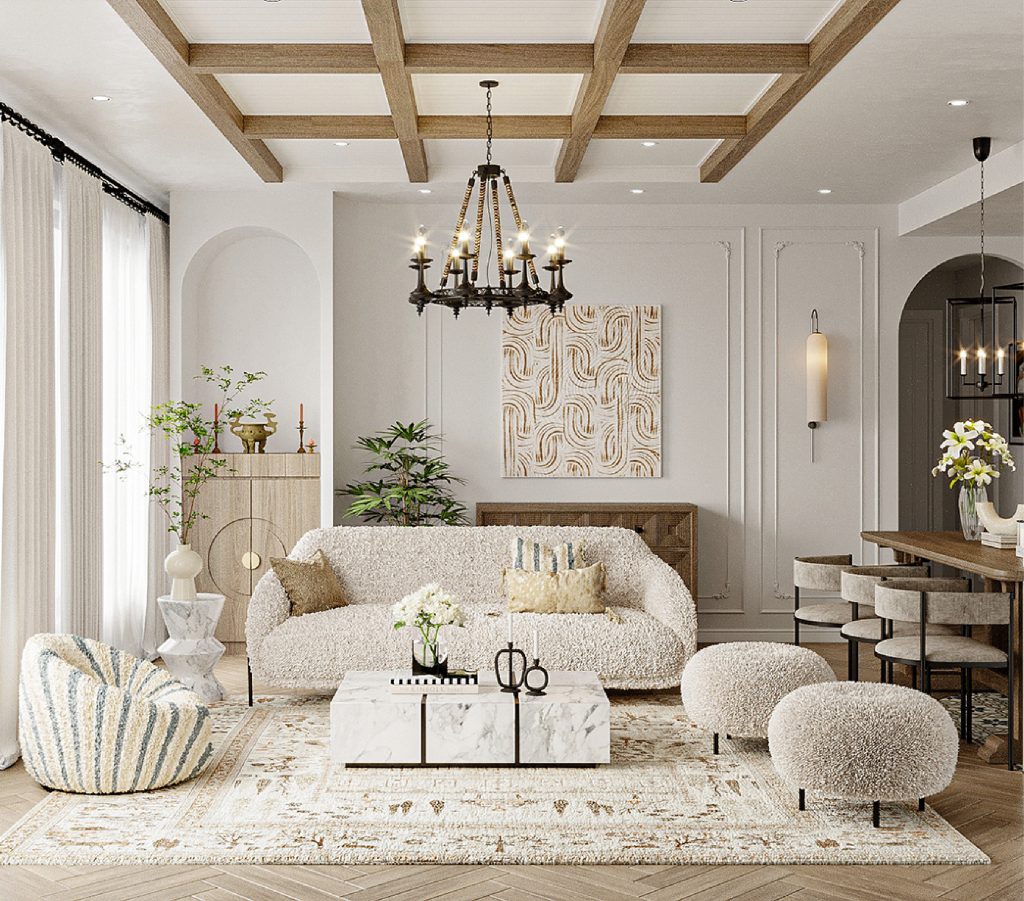 đèn mini spotlight âm trần 7W 24 độ 6